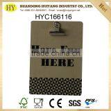 FSC Custom Small Wooden Clipboard Wholesale thumbnail-3