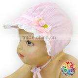 Wholesale Baby Hat Cotton Pink Lace Hat Baby Caps and Hats thumbnail-4