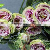 GNW FL-RS94-M-7CM High Quality Cheap Long Stem Artificial Flower Rose Yellow for Sale thumbnail-3