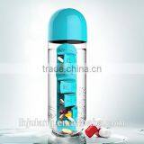 Hot Sale Plastic 7 Day Pill Box Water Bottle/Plastic 7 Day Pill Box Water Bottle thumbnail-1