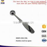 OEM and ODM 2 ML Beautiful Long Handle Tea Spoon Metal thumbnail-2