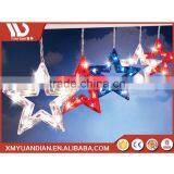 Wholesale Holiday Living Personalized Snowflakes Star Garden Solar Christmas Light Up Ornaments thumbnail-1