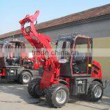 Hot Sale 4WD Mini 0.8ton 800KG HZM908 ZL08 Wheel Loader thumbnail-3