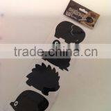 Decorative Chalkboard Label for Glass Bottle, Lovey Design Chalkboard Label Sticker, Elephant, Frog, Fish Pattens thumbnail-2