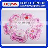 ST32049 Heart Shaped Notebook With Hair Clip Hair Band The Most Popular Among Students Notebook With Elastic Strap thumbnail-1