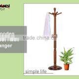 Modern Classic Clothes Hanger Stand Design Wooden Tree Shaped Coat Rack thumbnail-1