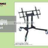Video Wall Mount Rolling Portable LED TV Mounting Bracket Stand thumbnail-4