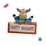 Christmas Decoration Hanging Wooden Board, Movable X'mas Decoration