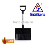 New Heavy Duty Snow Shovel Telescopic Scoop Spade Mucking With Grip Handle