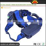 Comfortabel Wear Outdoor Headlight XM-L T6 Led 1800Lm 3 Mode High Power Led Headlamp thumbnail-4