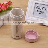 L00012 Europe Most Popular Wheat Material Pink Lid Plastic Joyshaker Water Bottle/plastic Water Bottle From Yiwu thumbnail-4