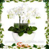 Fabric Flowers Wholesale Artificial Flowers Orchid Real Touch Flowers for Wedding Decoration thumbnail-2
