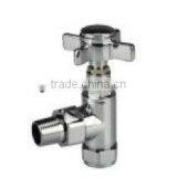 RADIATOR VALVE WITH CROSS HANDLE