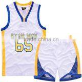 2016 Team Sports Wear Top Quality Custom Basketball Uniform thumbnail-1