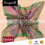 Chinese Factory Supplier Hot Selling Digital Print Silk Scarves and Shawls thumbnail-1