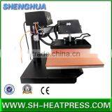 Pneumatic Shaking Head/swing Heat Presses Sublimation Machine With Dual Trays thumbnail-4