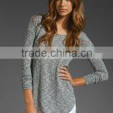 Winter Fashion Wool Crepe Sweater for Women HGS120 thumbnail-1
