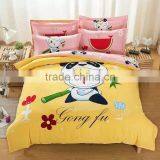 100%polyester Kids 3pcs Cartoon Animal Design Dinosaur Bedding Sets thumbnail-3