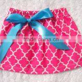 2015wholesale Short Skirt Quatrefoil Pattern,kids Skirt,baby Dress