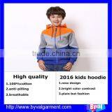 2016 New Design Plain Child Cotton Hoodie thumbnail-2