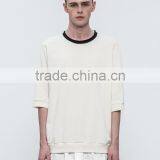 2017 Wholesale Factory Price Short Sleeve Sweatshirt White t Shirt thumbnail-5