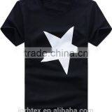 Custom Star Design Printing Cheap T-shirt Made in China thumbnail-2