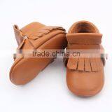 2017 Fashion Baby Moccasins Soft Leather Boots for Babies thumbnail-4