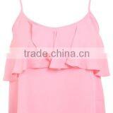 Pink Custom Crop Top Wholesale Blank T Shirts thumbnail-1