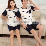 2015 Wholesale Summer Cotton Pajamas Couple thumbnail-2