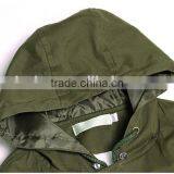 2016 Latest Designs Lady Casual Army Green Winter Women's Lady Overcoat thumbnail-5