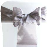 Factory Supply 18 cm High Quality Wedding Holiday Chair Bow Satin Chair Bow thumbnail-3