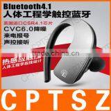 Smart Bluetooth Headset Ear Style Touch Button Voice Control Sport Stereo 4.1 Mini Wireless Multifunction thumbnail-3