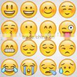 Popular Custom Emoji PVC Rubber Keychain Promotion Gift Souvenior Keyring thumbnail-2