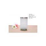 Large Frosted Glass Storage Jars thumbnail-3
