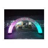 LED Lighting Decorations Inflatable Arches For Promotion , Customized Logo or banners print