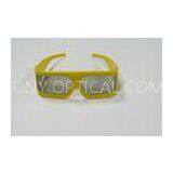 Big Size Linear Polarized 3D Glasses , Movie Theater 3D Glasses