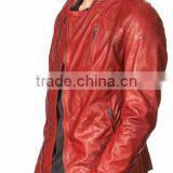 Bike Leather Jacket Hight Quality Sheep Skin Slim Fit thumbnail-4