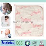 skin care wholesale cotton custom print baby face cloth