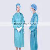 Wholesale Cheap Disposable pp Non Woven Lab Coat for Processing Industry
