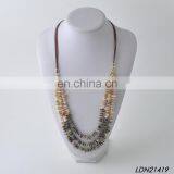 Fashion Layered Handmade Shells Necklaces thumbnail-1