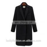 2017 BAIYIMO Women's Winter Jackets Coats Single Button Elegant Warm Thicken Long Women Coat thumbnail-2