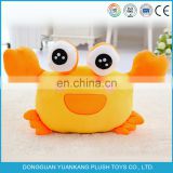 2016 Hot sell new product custom crab animals plush toy