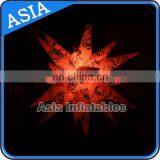 Event Lighting Decor Hanging Inflatable Star For Club / Bar / Party