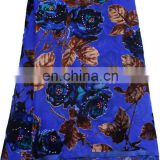 2014 hot sell high quality african velvet lace fabric