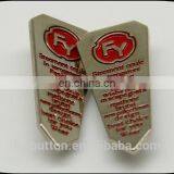 Fashion Coated Jeans Metal Label With Blazer