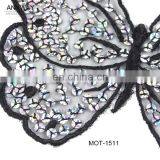 New Design Sequin Neckline;sequin Motif;seqiun Collar for Ladies Garment thumbnail-2