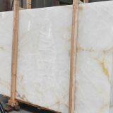 Crystal White Onyx Slabs Natural Marble Stone White Onyx Transparent Wall Tiles Big Interior Wall Tiles With Backlit thumbnail-2