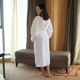 Bathrobe Suppliers Hotel White Waffle Women Robes Wholesale thumbnail-1