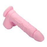 Strap-on Silicone Dildo Simple Silicone Dildo Without BallsSex Adjustable Harness Black Gold Dildo thumbnail-3