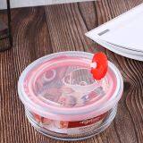 Hot Sale Food Grade Round Freezer Fridge Glass Container thumbnail-2